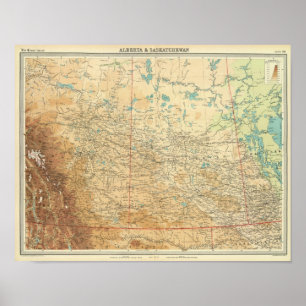 Poster Alberta & Saskatchewan