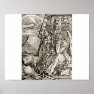 Poster Albrecht Durer - Melancholia