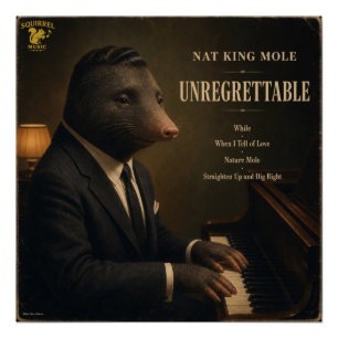 Poster Album Nat King Mole : une parodie