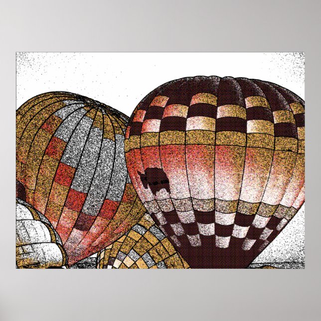 Poster Albuquerque Balloon Fiesta (Devant)