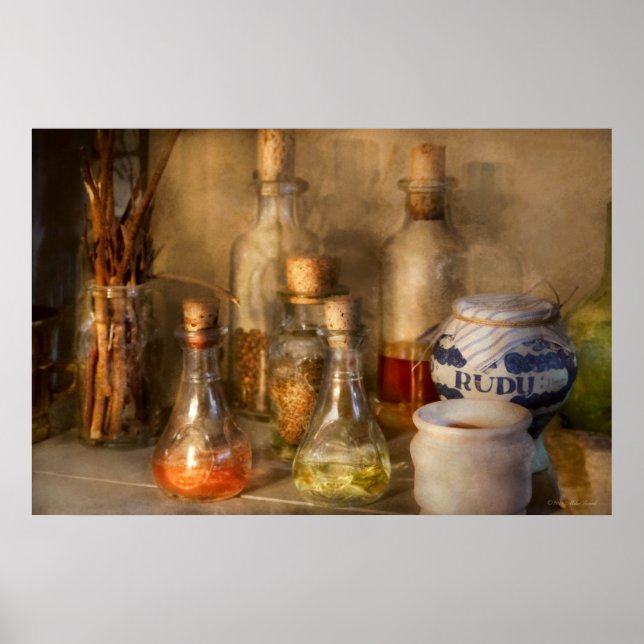 Poster Alchimie - Envoûtant (Devant)