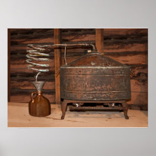 Poster Alcool illégal toujours