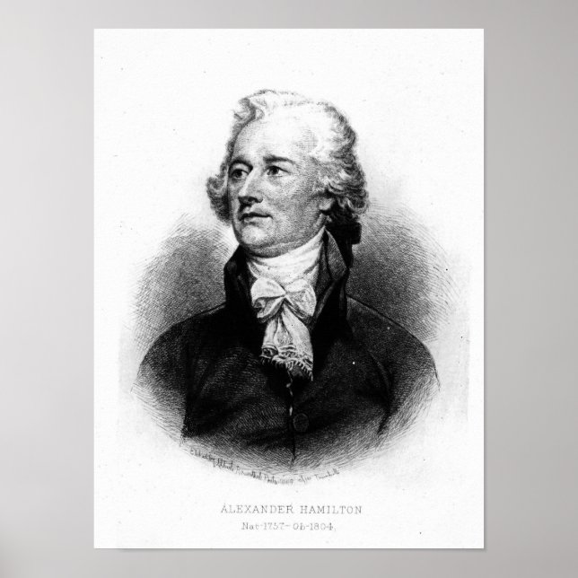 Poster Alexander Hamilton (Devant)