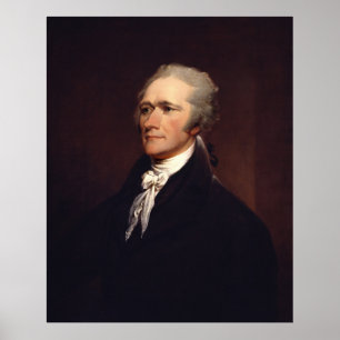 Poster Alexander Hamilton : père fondateur des États-Unis