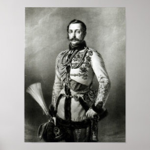 Poster Alexander II of Russia