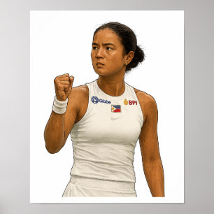 Poster Alexandra Eala - Champion de Guadalajara 2025
