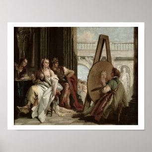 Poster Alexandre et Campaspe à la maison du peintre