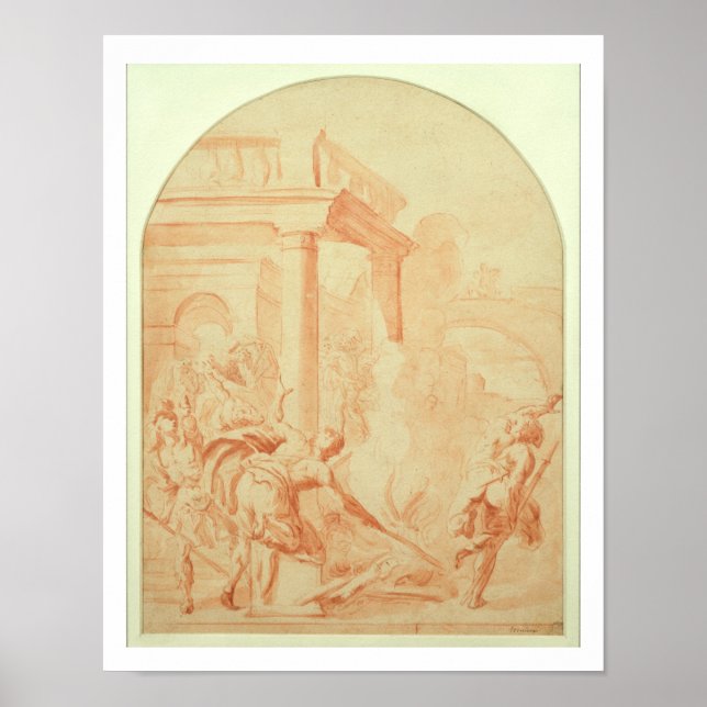 Poster Alexandre et Thais sur leur fouet ivre (Devant)