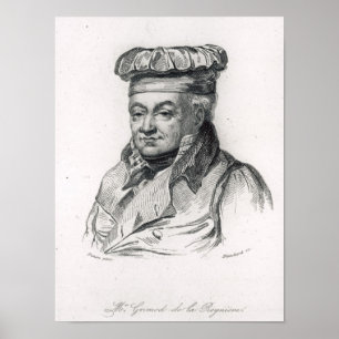 Poster Alexandre Grimod de la Reyniere