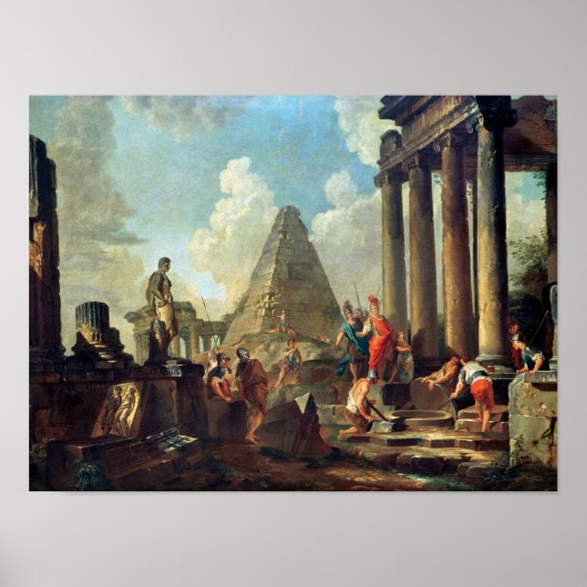 Poster Alexandre III le Grand avant la Tombe (Devant)