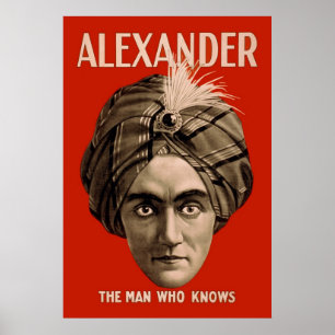 Poster Alexandre l'homme qui sait