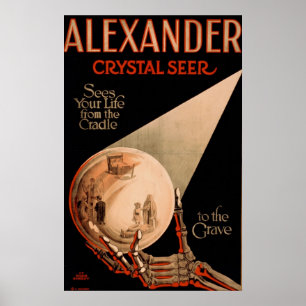 Poster Alexandre voit votre vie du berceau