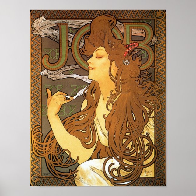 Poster Alfons M. Mucha (Devant)