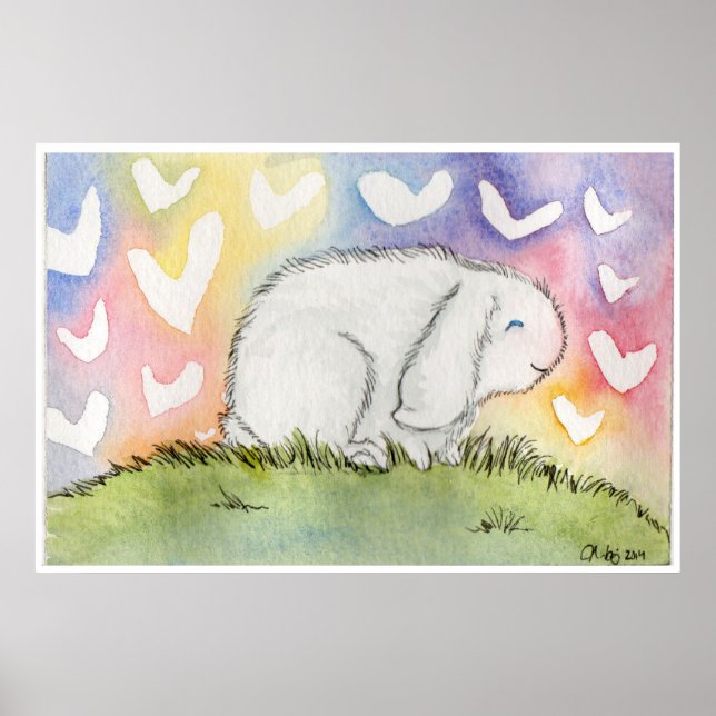 Poster Alfred Bunny Avec Amour (Devant)