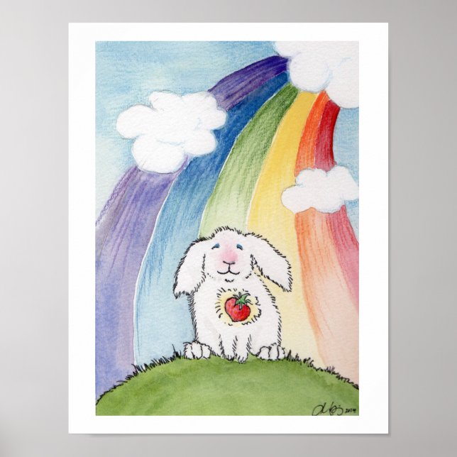 Poster Alfred et le pont Rainbow (Devant)