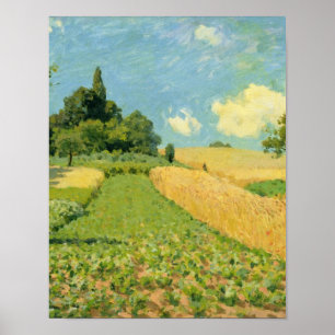 Poster Alfred Sisley Le Cornfield