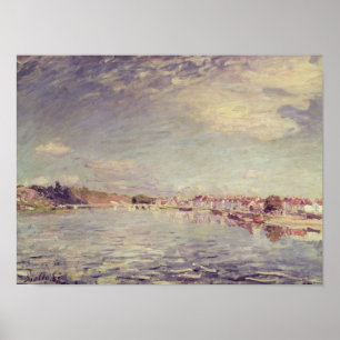 Poster Alfred Sisley Saint-Mammes