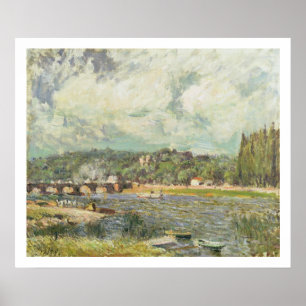 Poster Alfred Sisley   the Bridge at Sevres