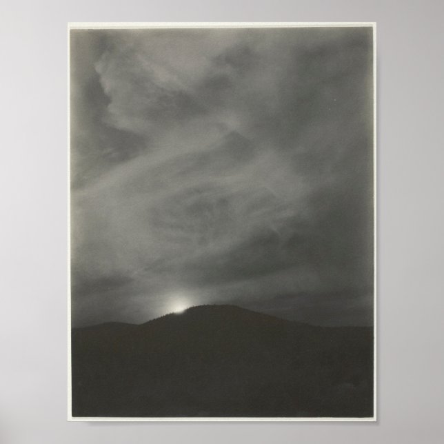 Poster Alfred Stieglitz Lake George Photo (Devant)
