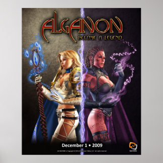 Poster Alganon Légende Femme