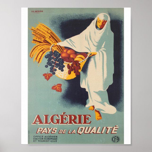 POSTER ALGÉRIE (Devant)