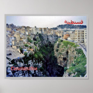 Poster Algérie - Costantina -