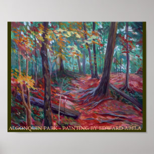 Poster algonquin parc ontario