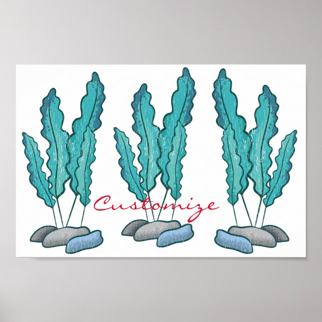 Poster Algues bleues Thunder_Cove (Devant)