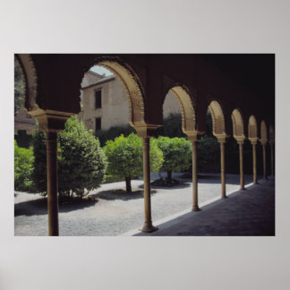 Poster Alhambra Le palais des califes mauresques