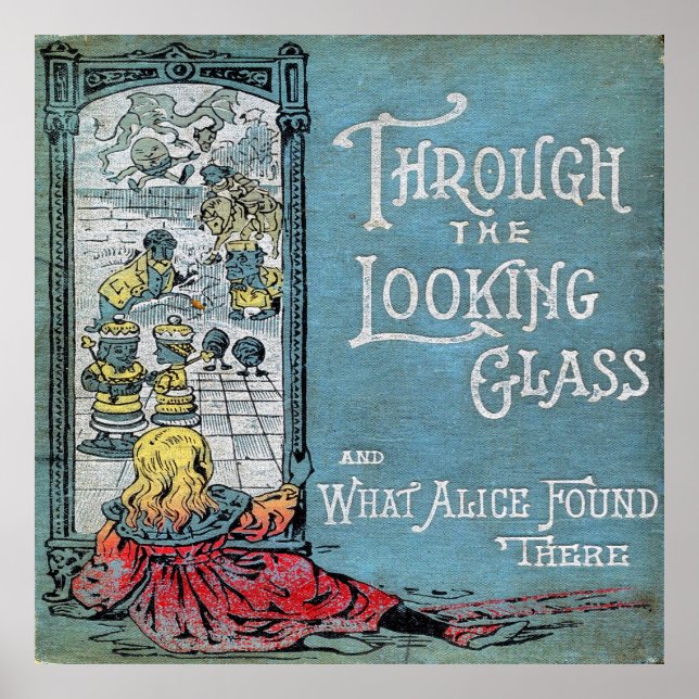 Poster Alice À Travers Le Verre Regard (Devant)