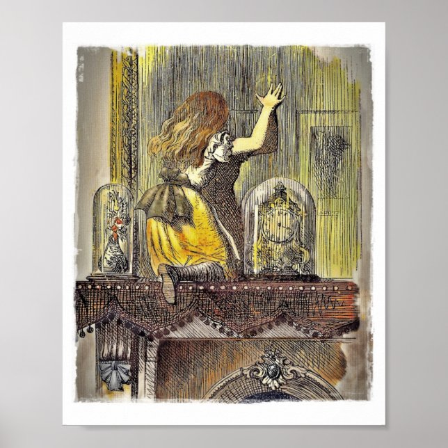 Poster Alice au manteau (Devant)