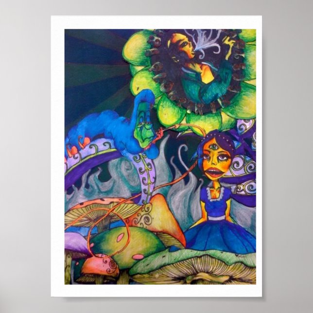 Poster Alice au pays des merveilles (Devant)