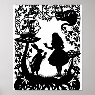 Poster Alice au pays des merveilles