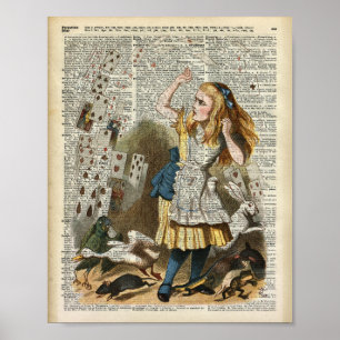 Poster Alice au pays des merveilles