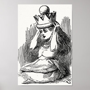 Poster Alice au pays des merveilles - Alice trouve la Cou
