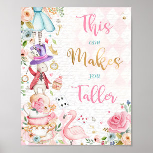 Poster Alice Au Pays Des Merveilles Celui-Ci Vous Rend Le