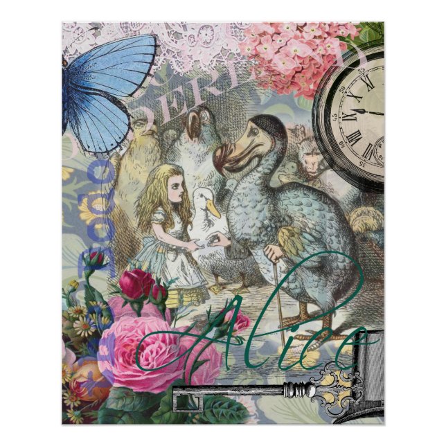 Poster Alice au pays des merveilles Dodo Classic (Devant)