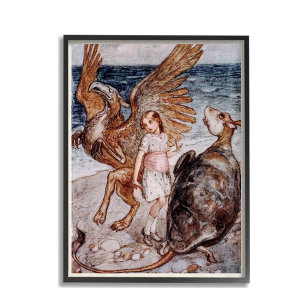 Poster Alice au pays des merveilles Griffin et la Fausse
