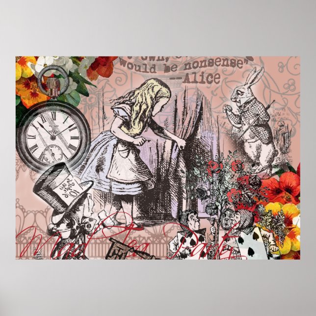 Poster Alice au pays des merveilles, la haine et le lapin (Devant)