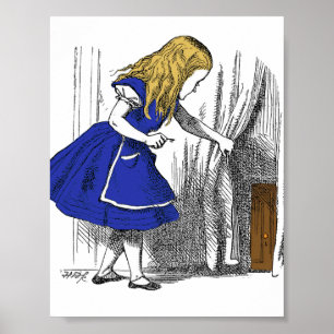 Poster Alice au pays des merveilles - La petite porte