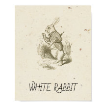 Alice au pays des merveilles - LAPIN BLANC