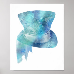 Poster Alice au pays des merveilles Mot Hatter Casquette 