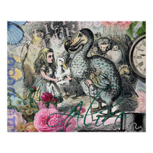Poster Alice Classique Merveilleux Dodo Art Tenniel