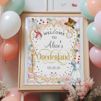 Alice dans l'Onederland, 1er anniversaire signe de