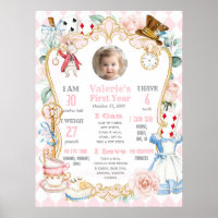 Alice dans ONEderland-Rose 1er anniversaire étape