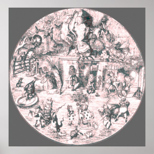 Poster Alice et la pointe rose Gang (Devant)