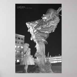 Poster Alice et le chat de Cheshire