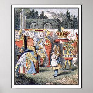 Poster : Alice rencontre la Reine des Coeurs