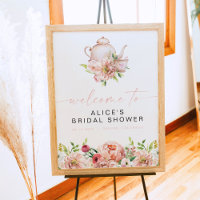 ALICE Rouge Floral Mariage Tea Party Brunch Bienve