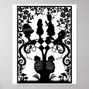 Poster Alice through the looking glass